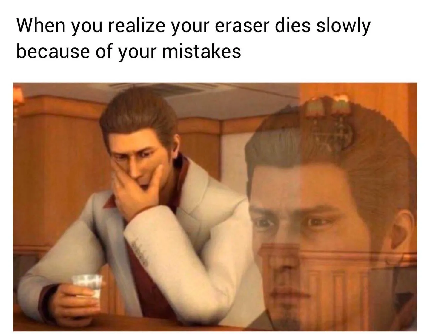 eraser meme