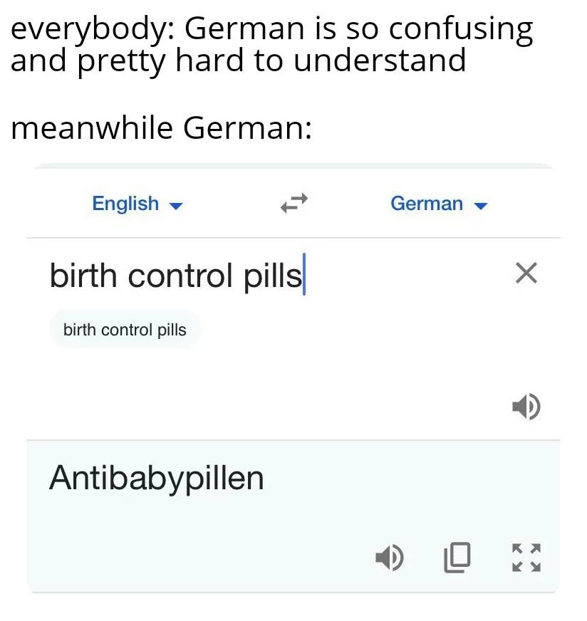 German (language) meme