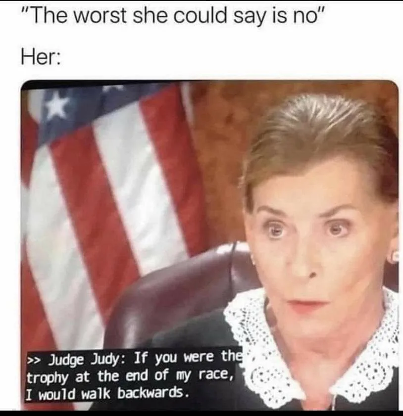 rejection meme