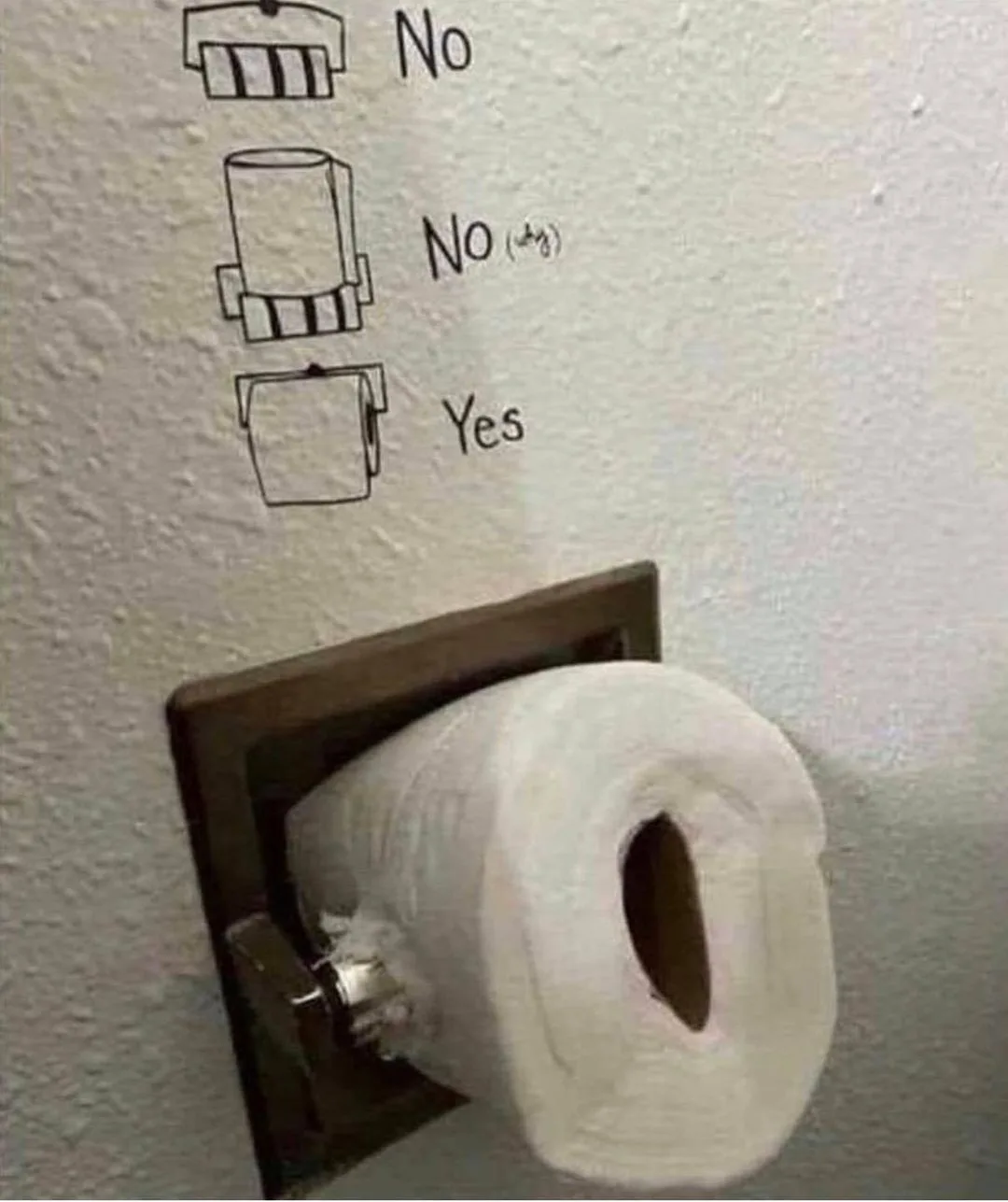 toilet paper meme