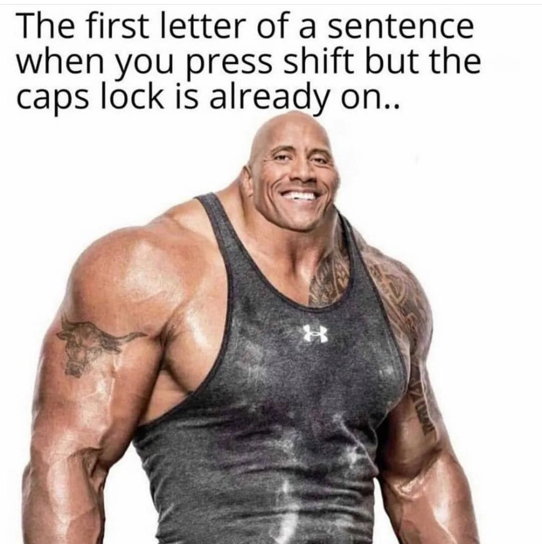 Caps Lock meme