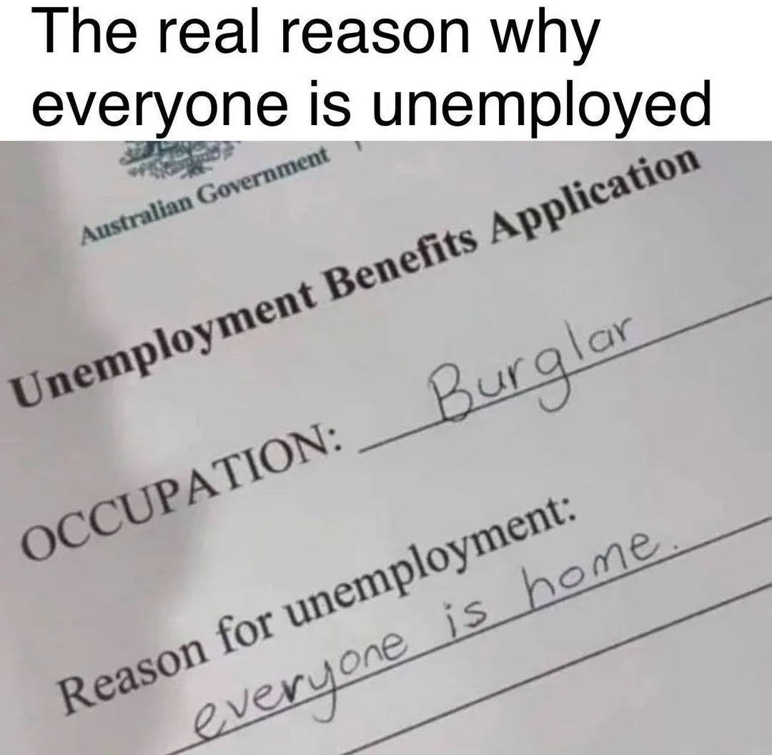 unemployment meme