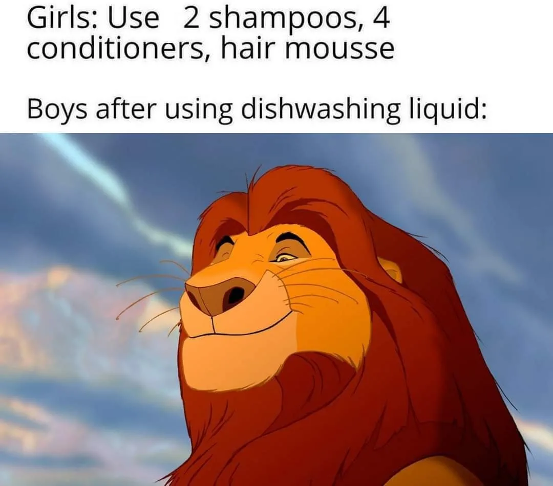 shampoo meme