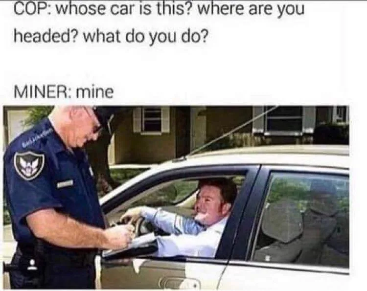mining meme