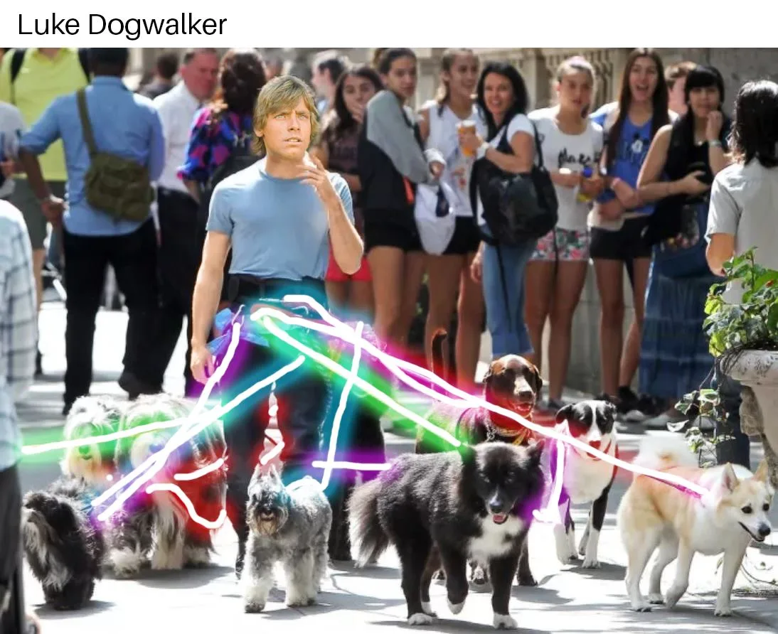 walking the dog meme