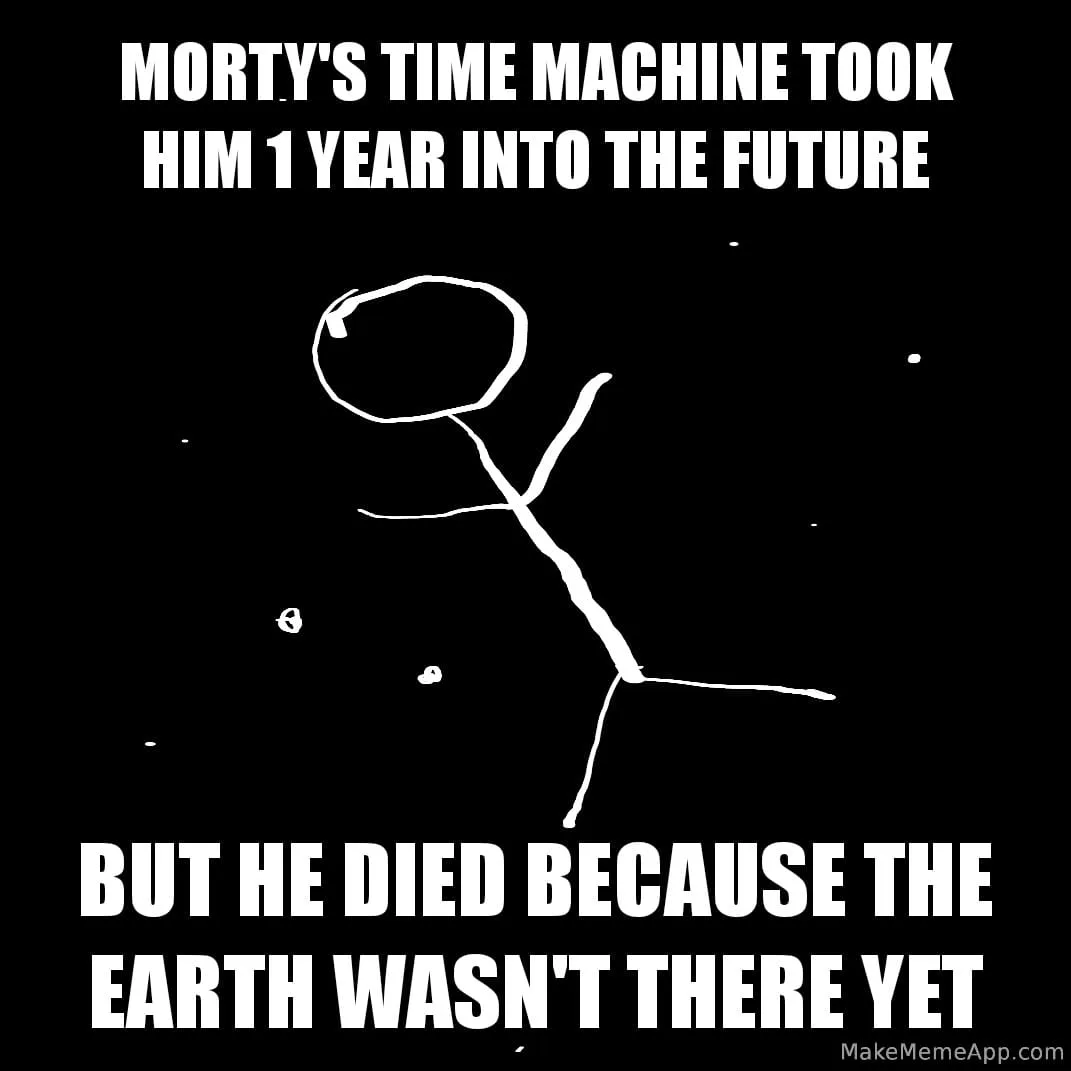 time travel meme
