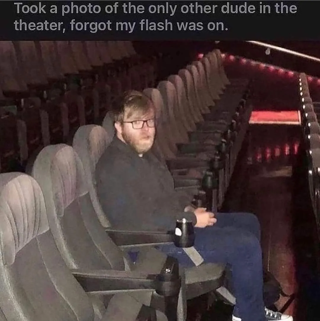 movie theater meme