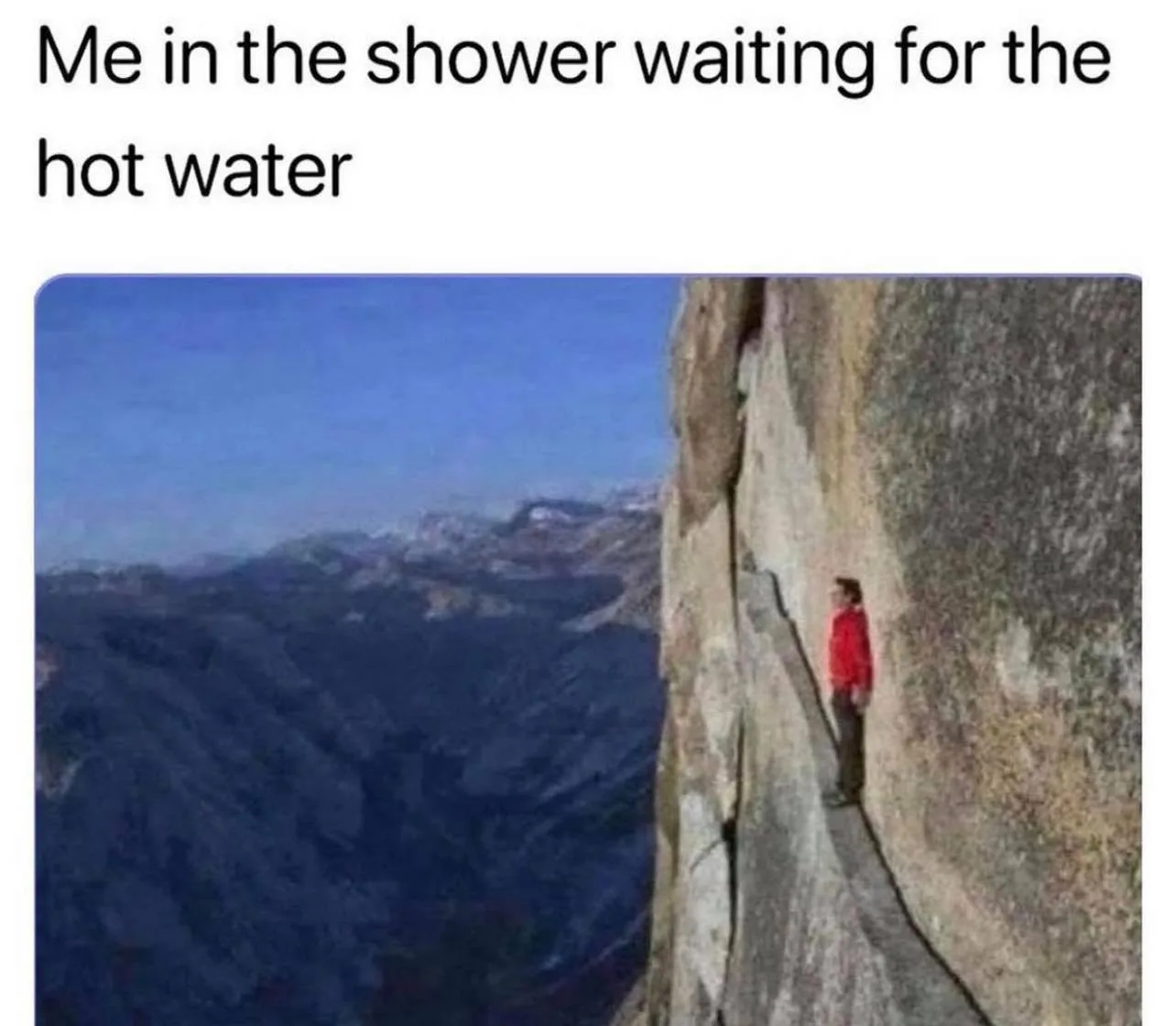 cold shower meme
