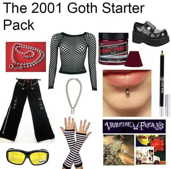 Goth meme