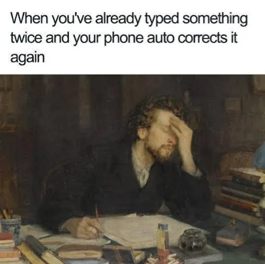 autocorrect meme