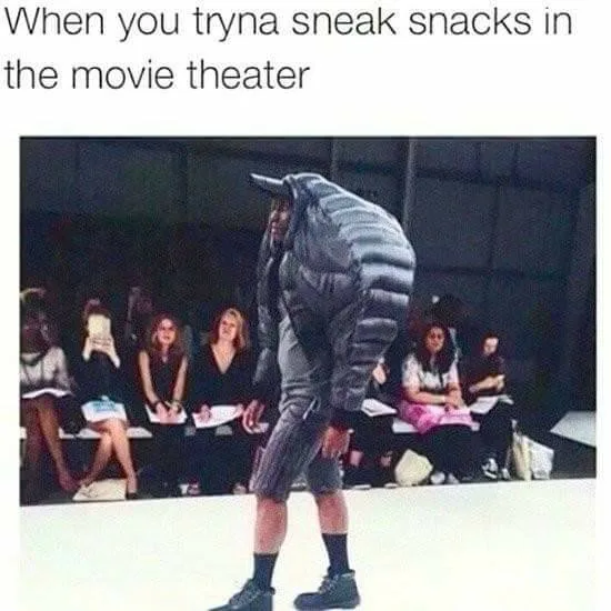 movie theater meme