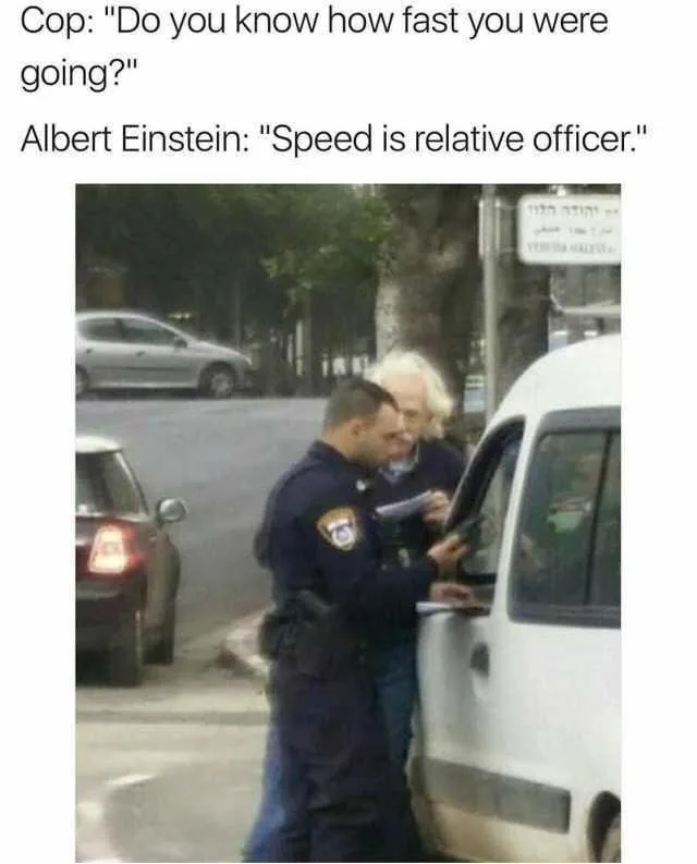 Albert Einstein meme