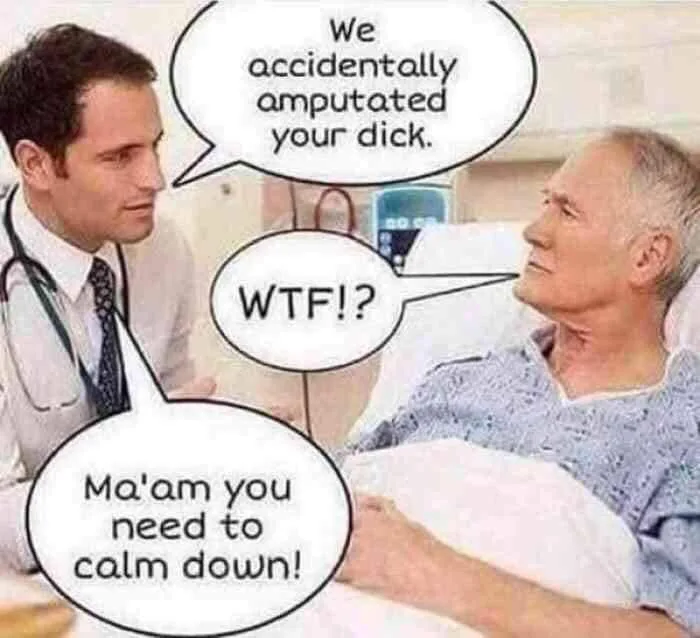 amputation meme