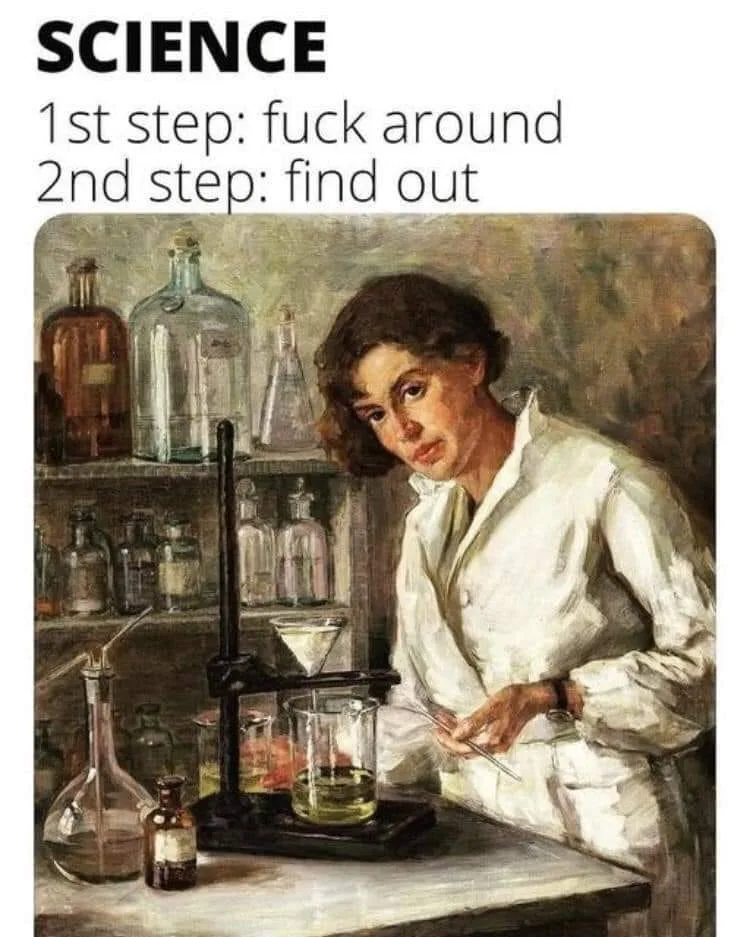scientific method meme