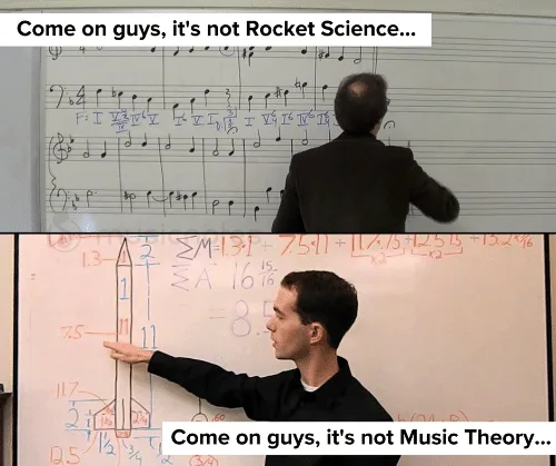 Rocket science meme