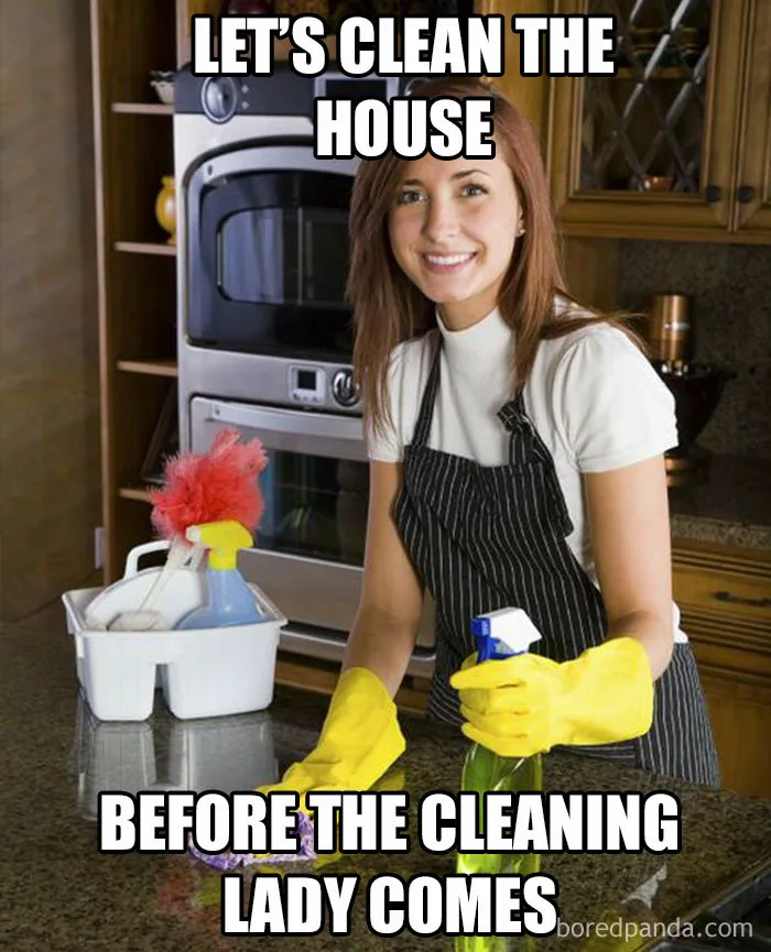 cleaning meme
