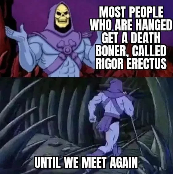 hanging meme