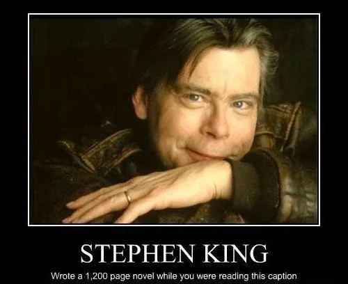Stephen King meme