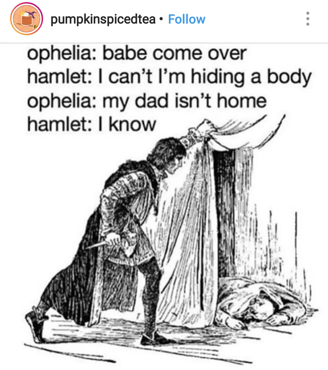 Hamlet meme