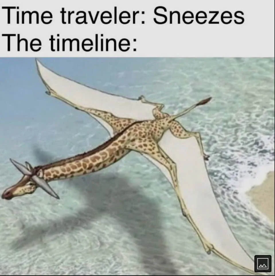 time travel meme