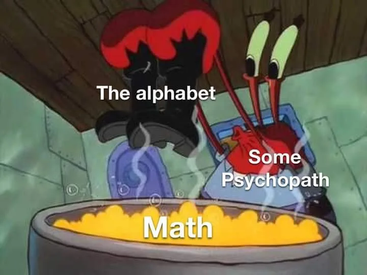algebra meme