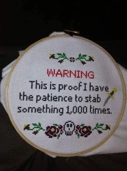 knitting meme