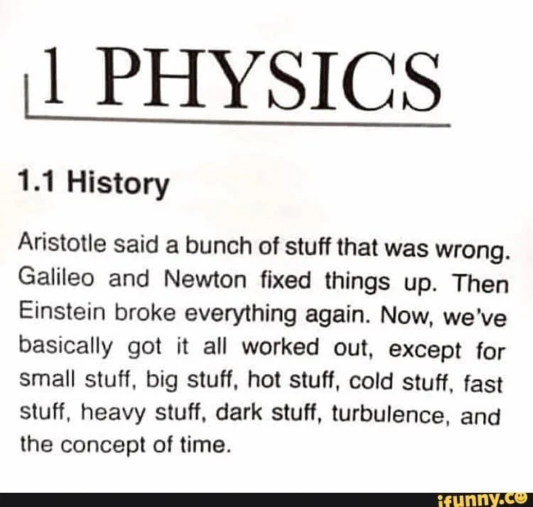 physics meme