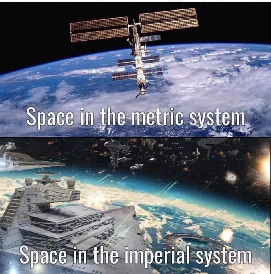 metric system meme