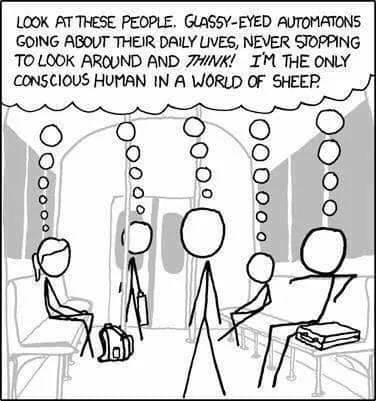 solipsism meme