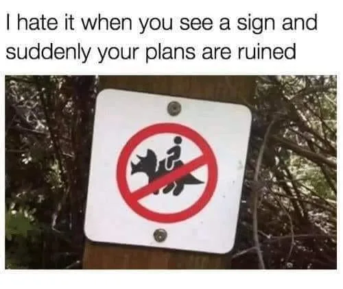 sign meme