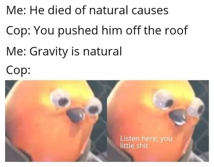 gravity meme