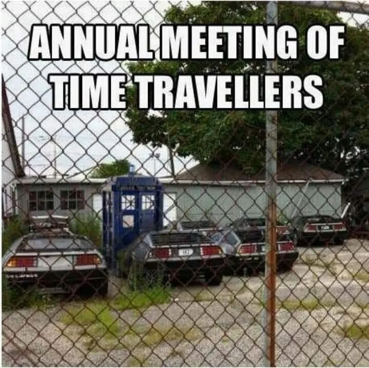 time travel meme