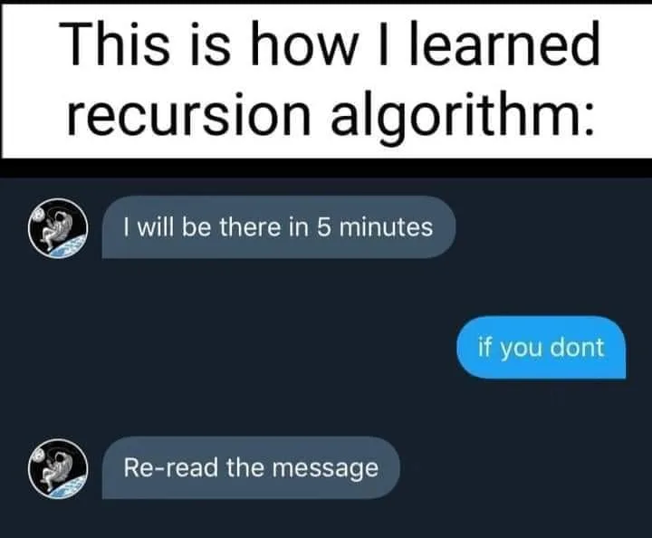 recursion meme