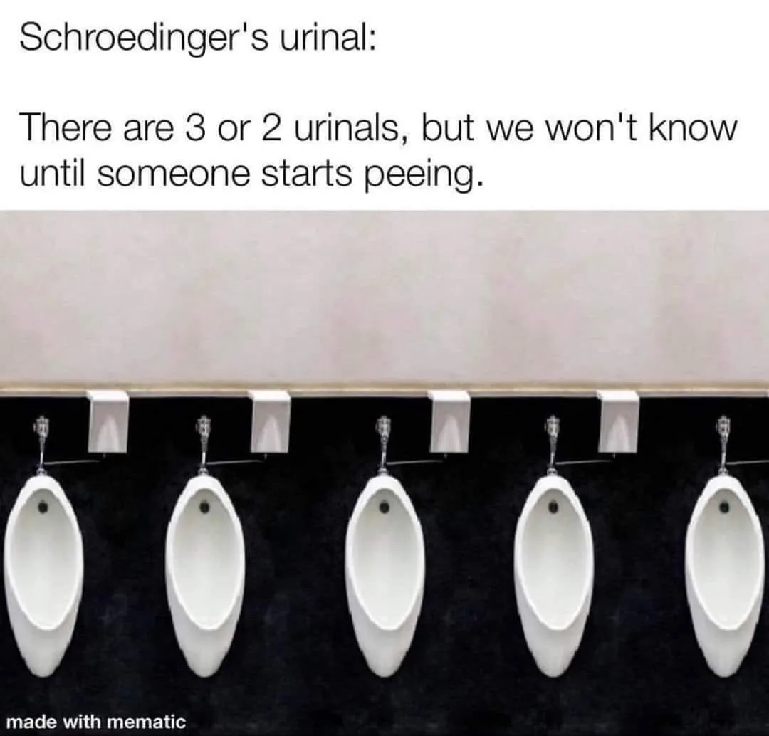 urinal meme