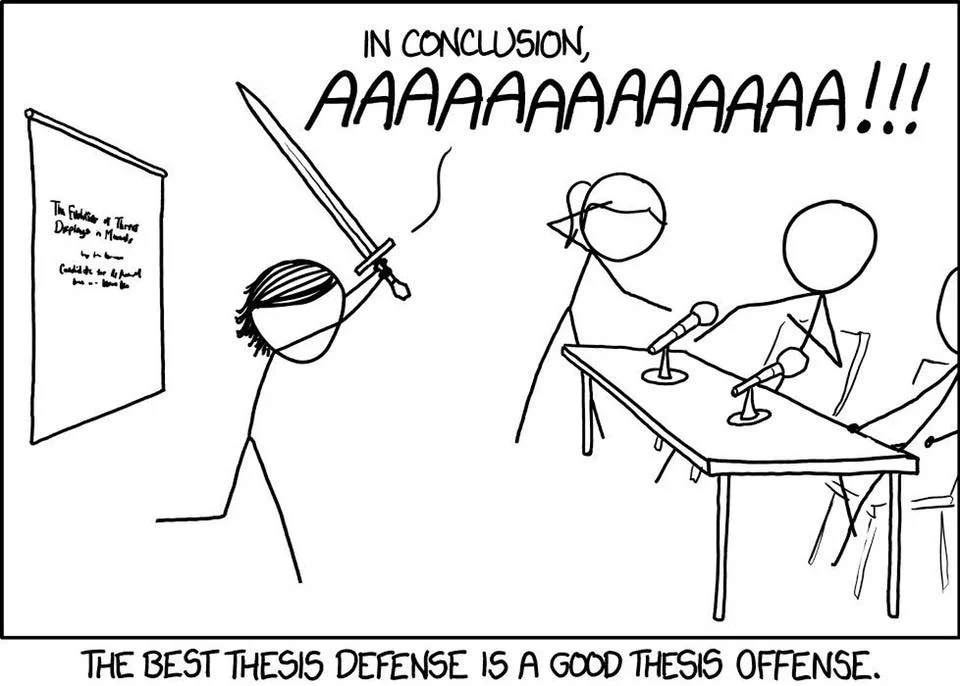 dissertation defense meme