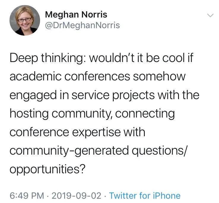 academic conference meme