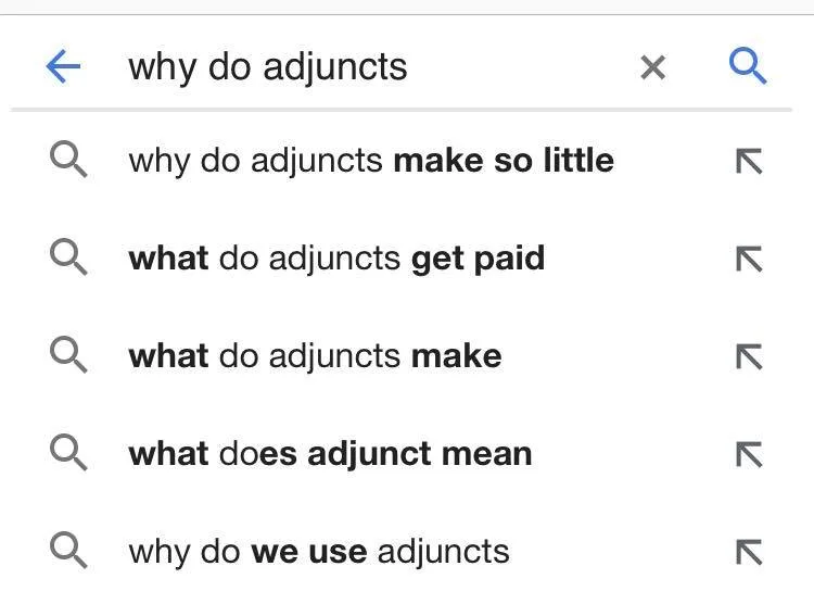 adjunct meme