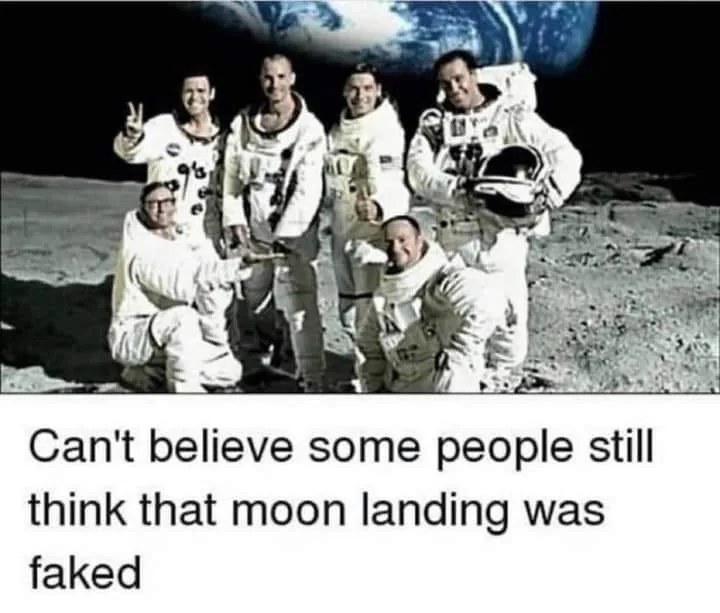 moon landing meme