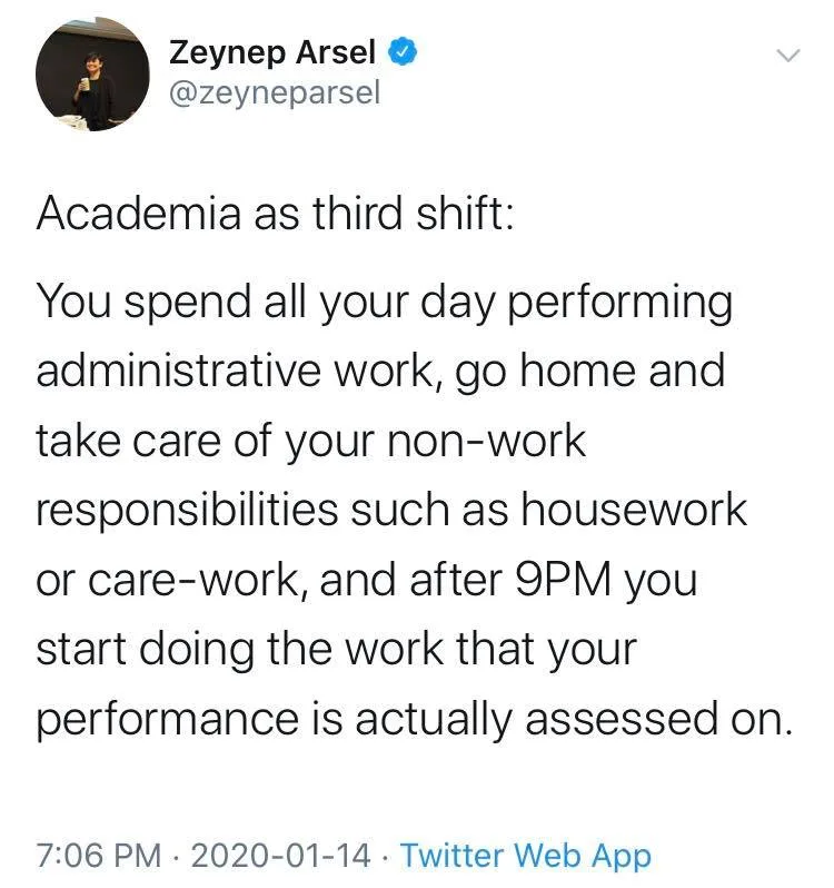 academic exploitation meme