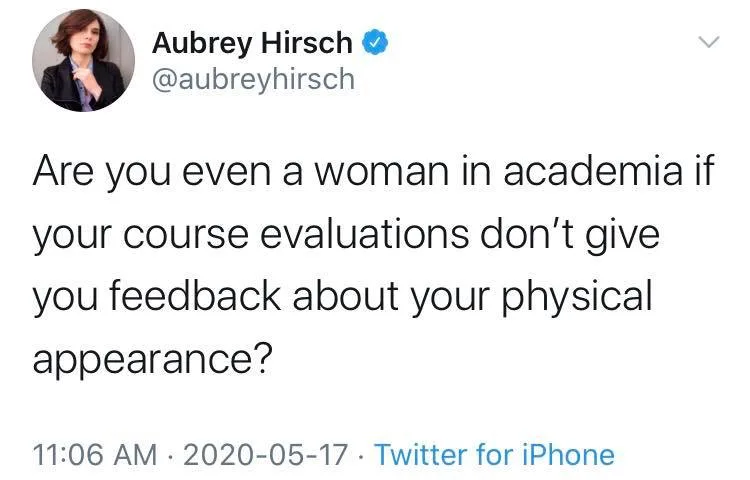 student evaluations meme