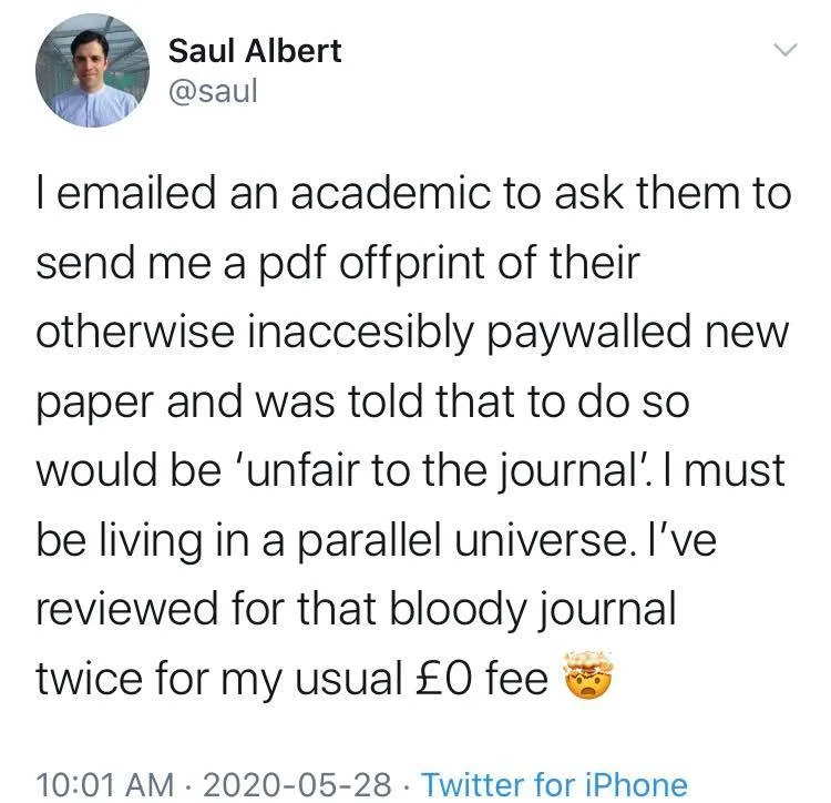 academic journal meme