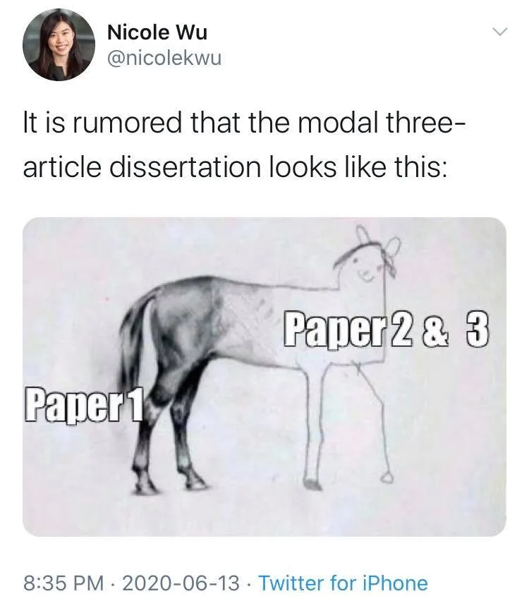 dissertation meme