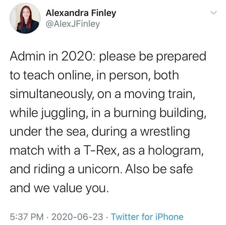 online learning meme