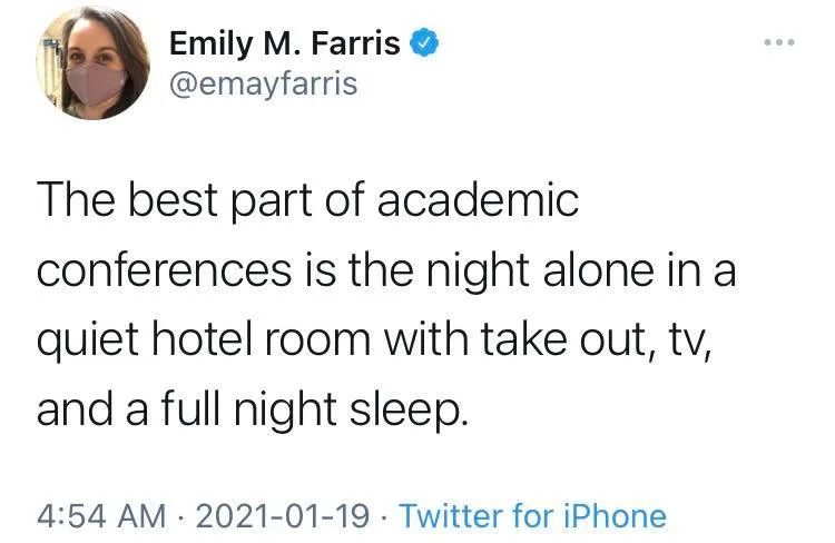 academic conference meme
