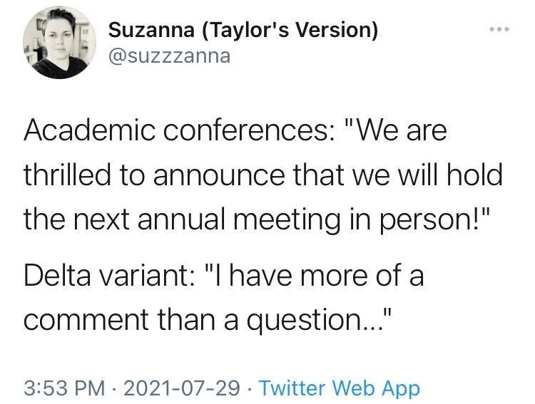 academic conference meme