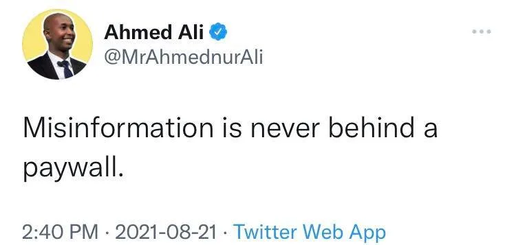 misinformation meme