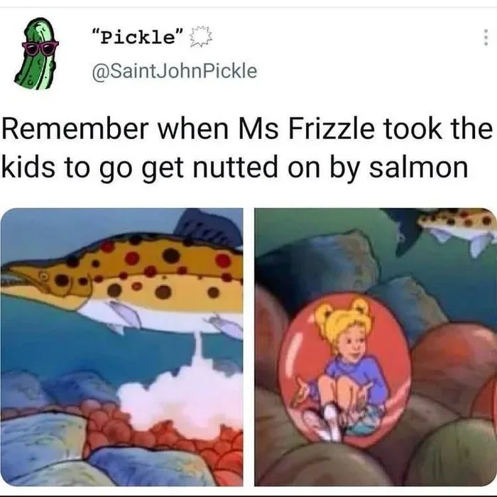 salmon meme