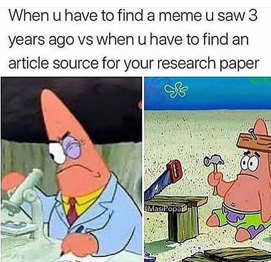 research meme