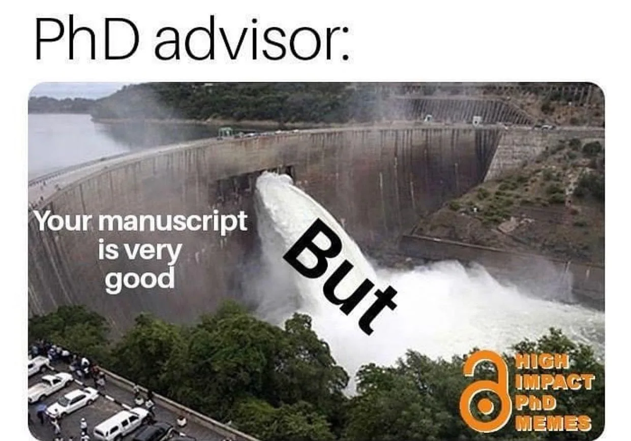 doctoral advisor meme