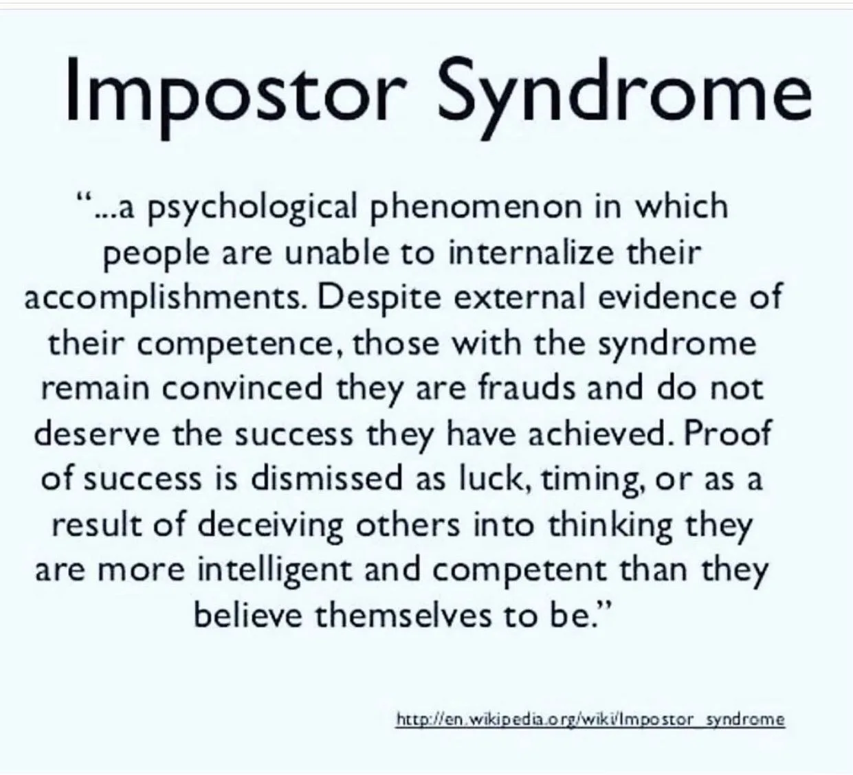 imposter syndrome meme